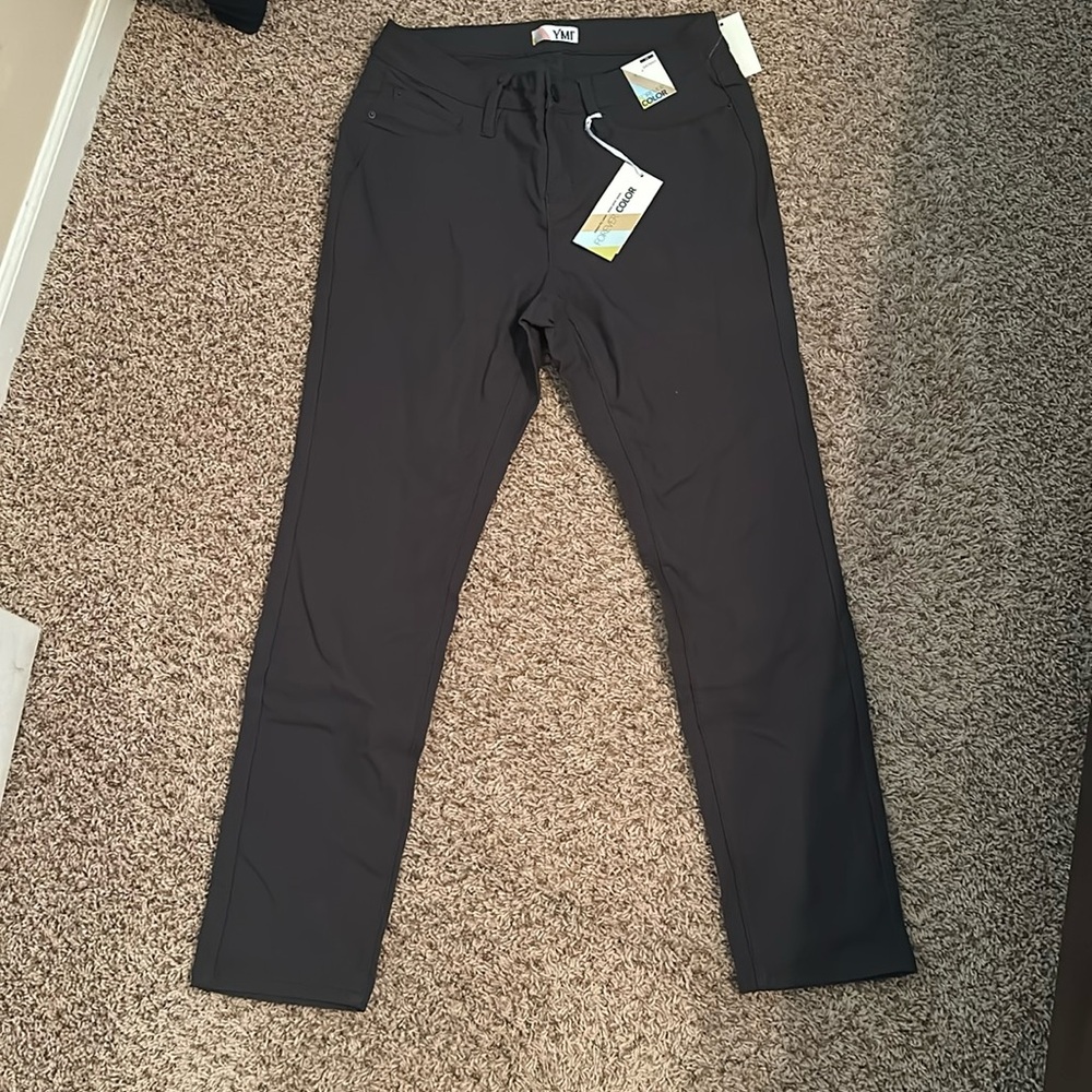 YMI Gray Stretch Skinnies Size 2XL